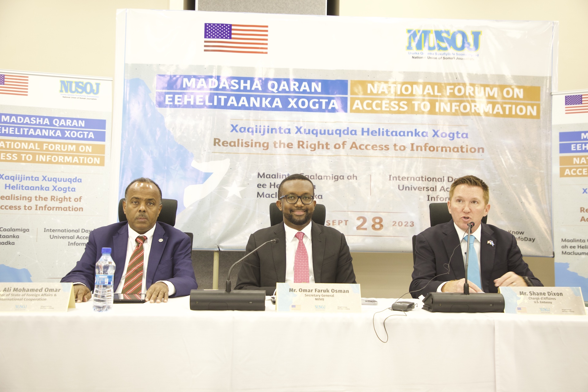 Prominent Figures Convene at Inaugural National Forum to Propel Access to Information and Foster Democratic Engagement in Somalia