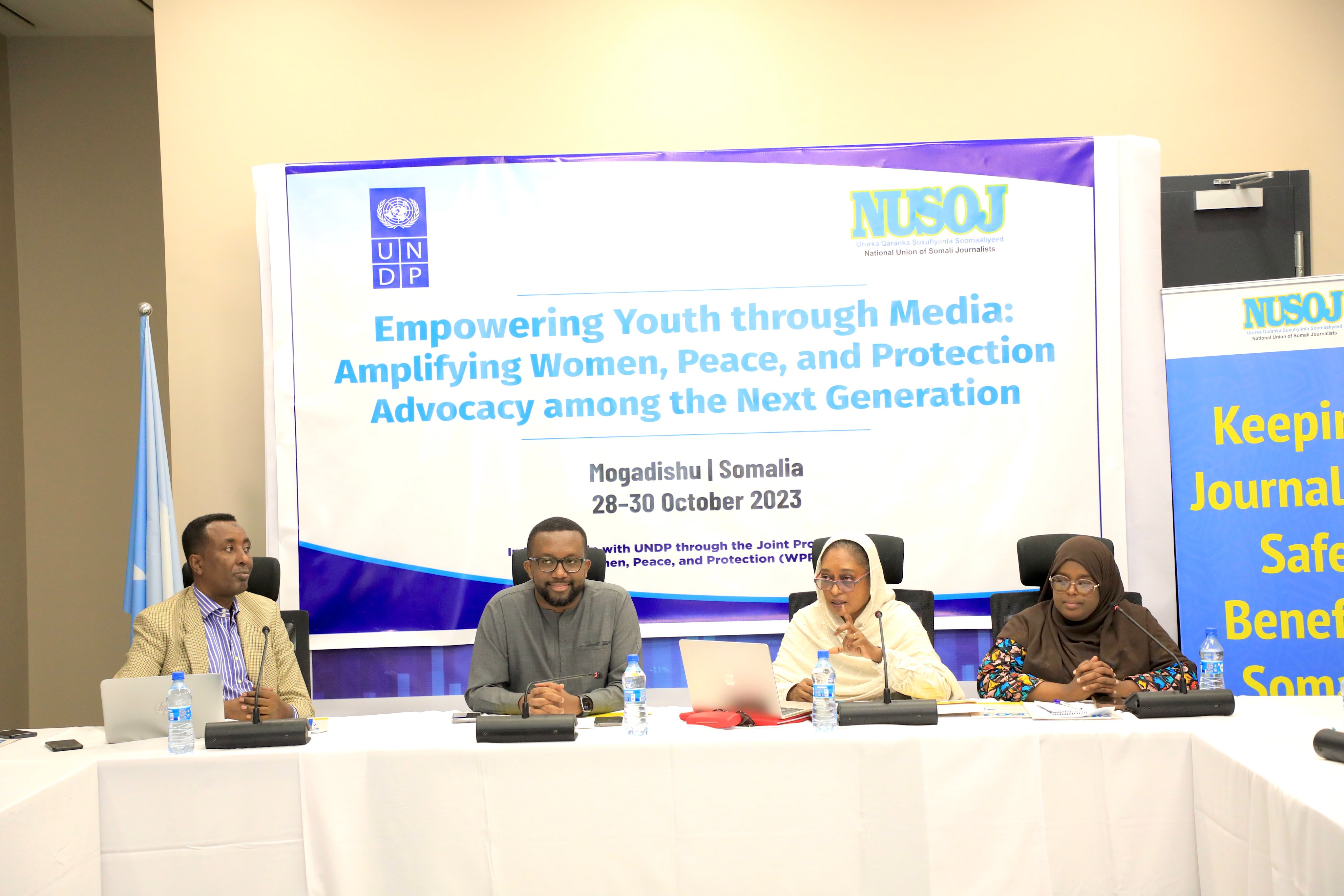 NUSOJ and UNDP Empower Women and Youth through Media, Catalysing Change for Women's Protection and Peace-building